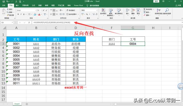8种vlookup函数的使用方法,知道5种以上你就是大神