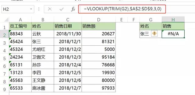 为什么你的Vlookup查找时总是出错？